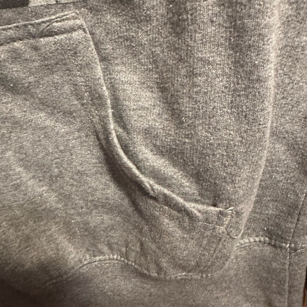 Zumiez Galaxy Cat Hoodie — Gray Space Cat Cozy Fleece Sweatshirt (Medium) - Picture 6 of 8